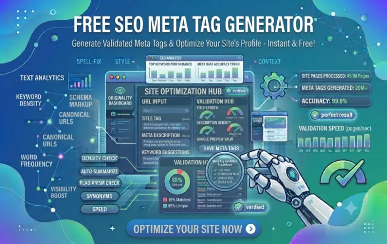 Free SEO Meta Tag Generator